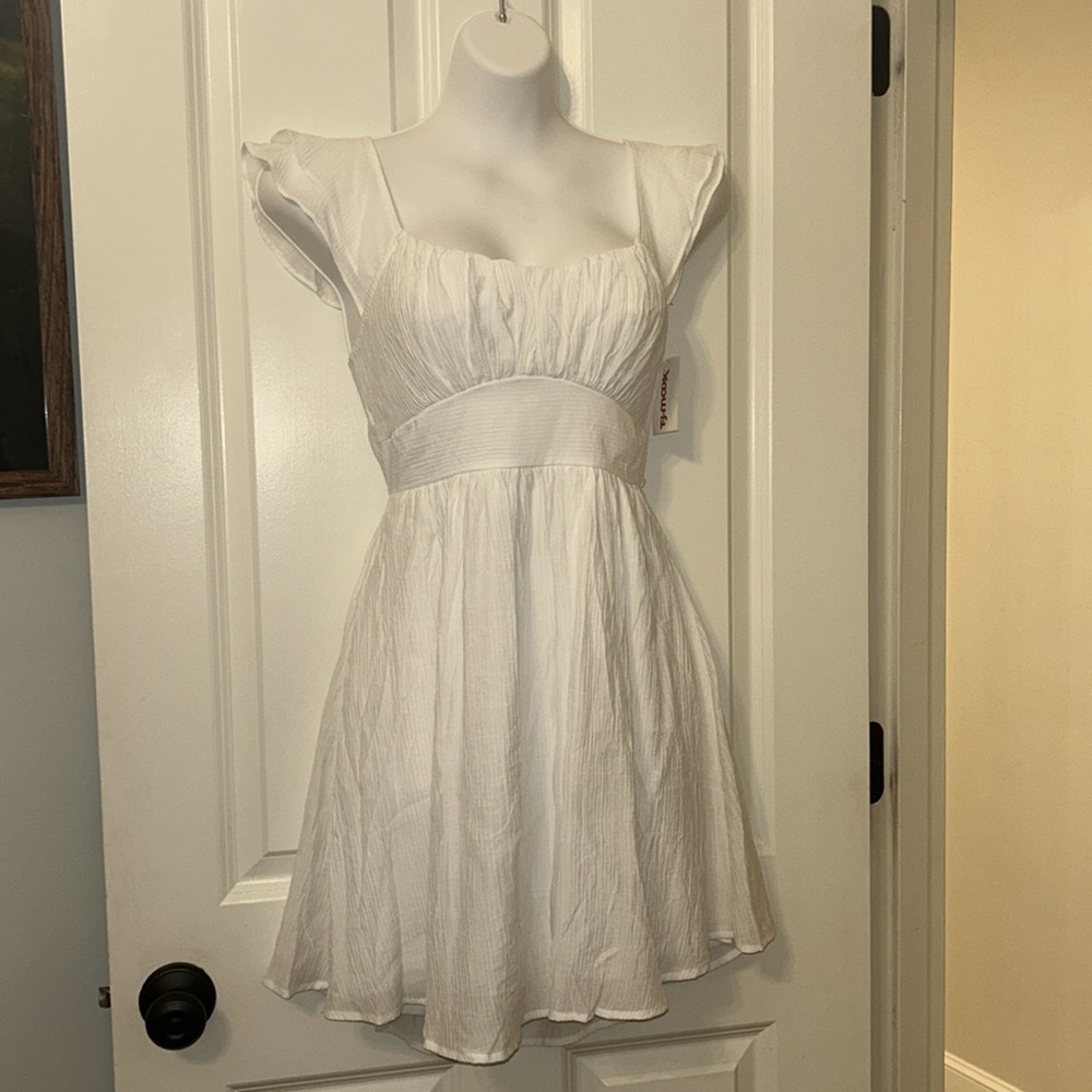 Elegant White  Dress